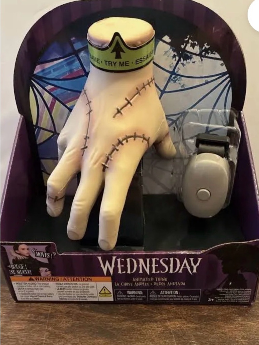Wednesday Animated Prop Hand - White